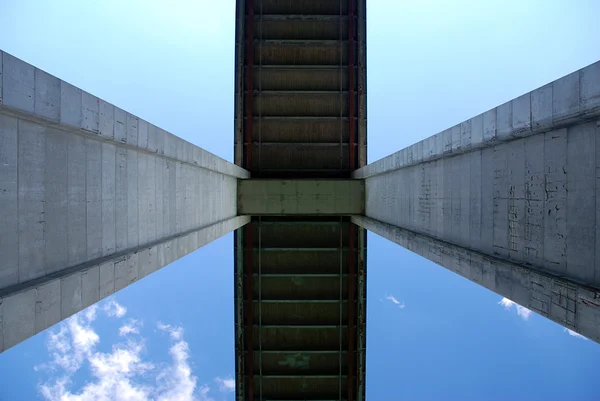 Деталь мосту — стокове фото