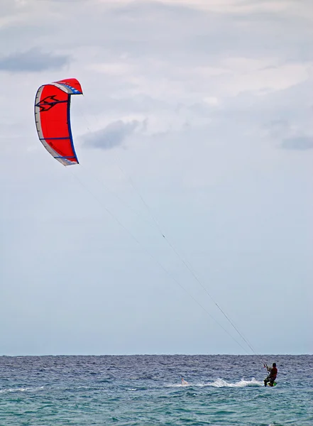Kite surfista — Fotografia de Stock