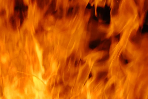 Nebezpečné plamen — Stock fotografie