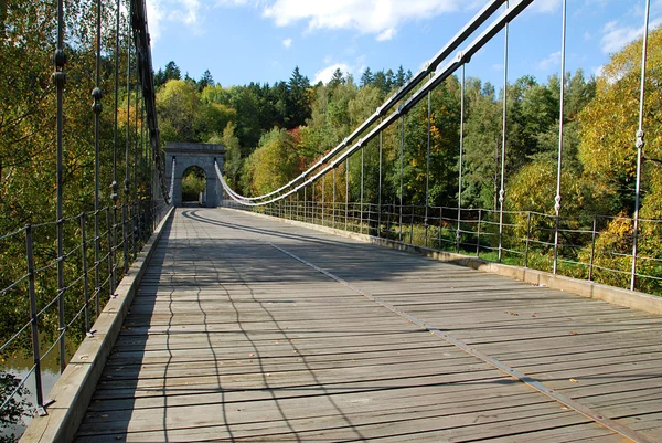 Alte Kettenbrücke — Stockfoto