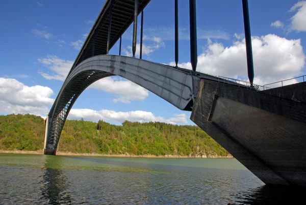 Longa ponte checa — Fotografia de Stock