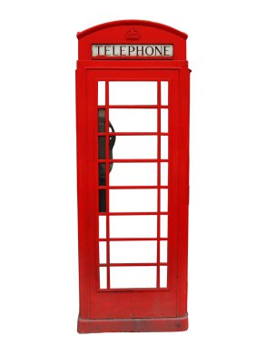 British Telephone Booth clipart