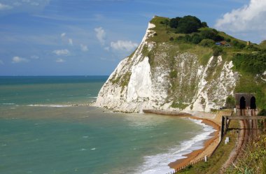 White cliffs of Dover clipart