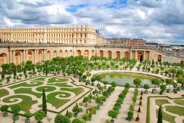 Versailles Palace in Paris clipart