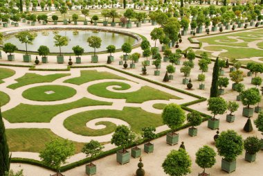 Versailles gardens clipart