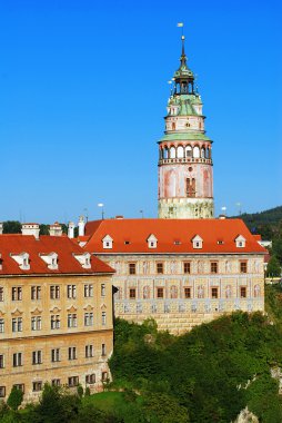 Castle of Cesky Krumlov clipart