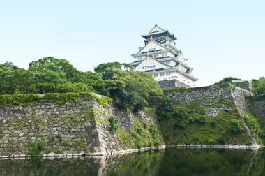 Osaka Castle clipart