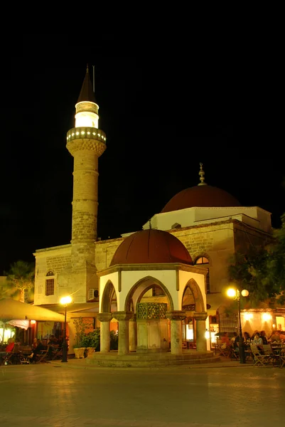 Moschea nella notte — Foto Stock