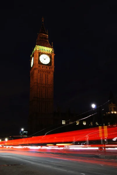Big Ben w nocy — Zdjęcie stockowe