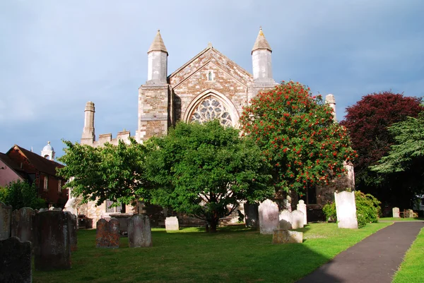 Igreja em Rye — Fotografia de Stock