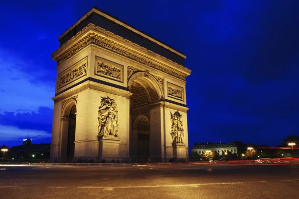 Triumph arch, gece — Stok fotoğraf