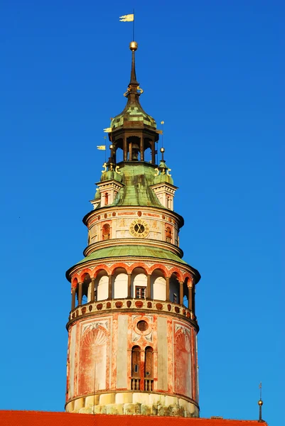 Torre Cesky Krumlov — Fotografia de Stock
