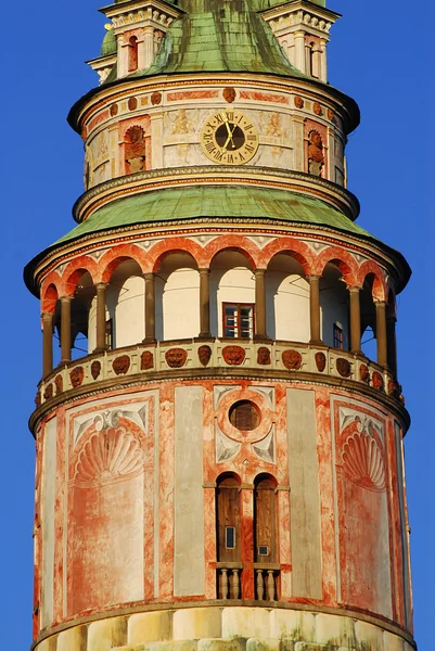 Башня Чески Крумлова — стоковое фото