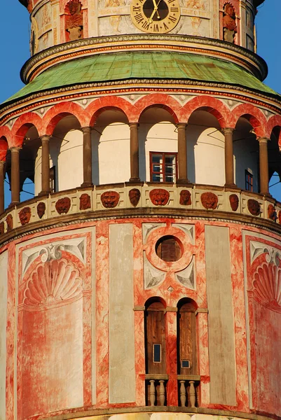 Krumlov-Turm — Stockfoto
