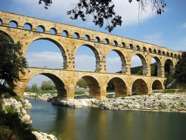 Pont du Gard — Zdjęcie stockowe
