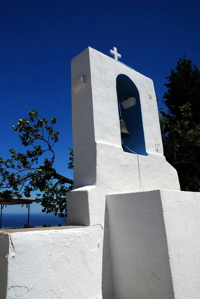 Греческая колокольня — стоковое фото