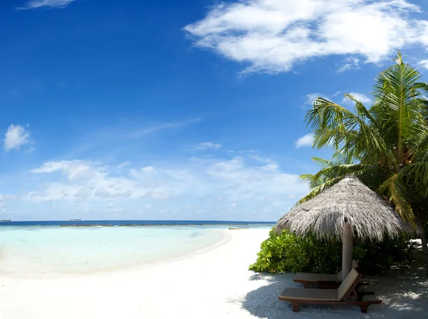Entspannung auf den Malediven — Stockfoto