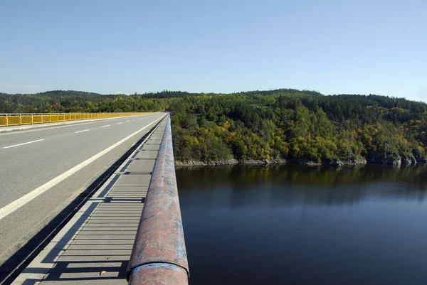 Γέφυρα πέρα από το moldau — Φωτογραφία Αρχείου