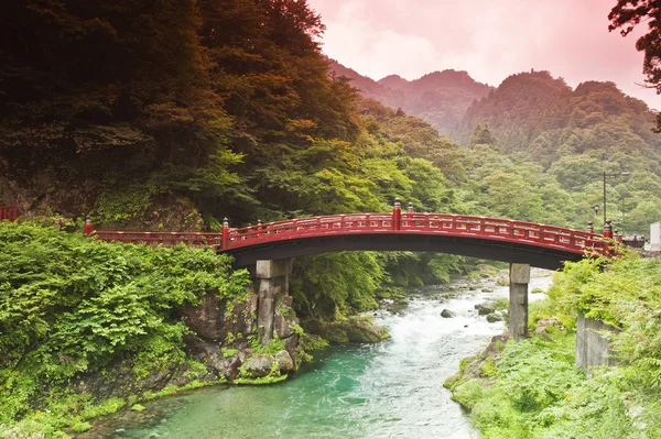 Ιερή γέφυρα shinkyo — Φωτογραφία Αρχείου
