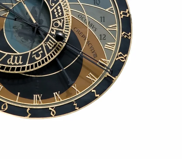 Relógio astronómico na República Checa — Fotografia de Stock