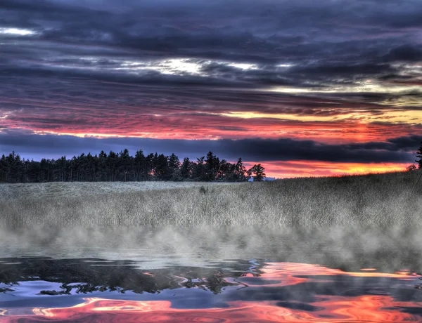 Fantasie zonsondergang — Stockfoto