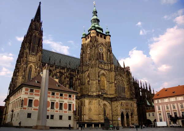 Kathedrale des Heiligen Vitus in Prag — Stockfoto