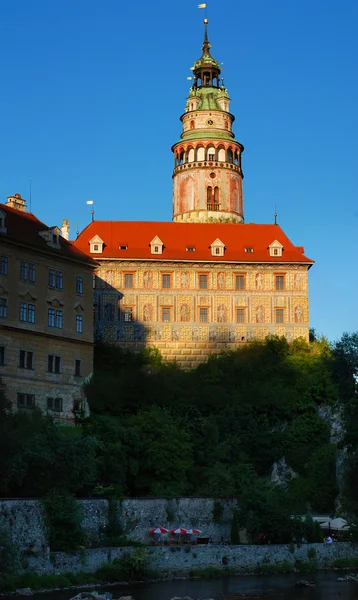 Burg von cesky krumlov — Stockfoto
