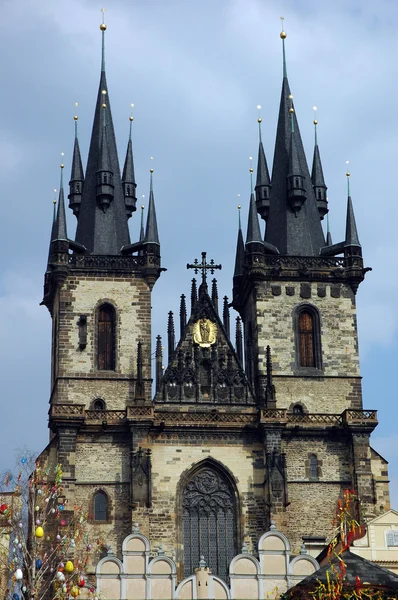 Kathedraal en Pasen — Stockfoto