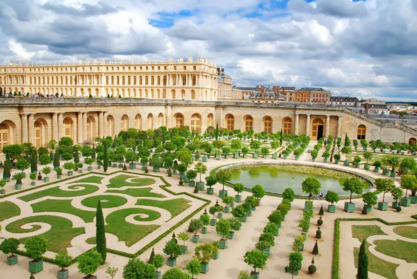 Версальський палац в Парижі Стокове Фото