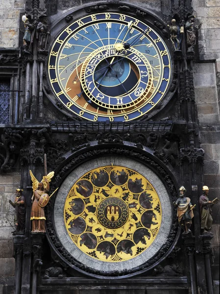 Астрономічний годинник Праги — стокове фото