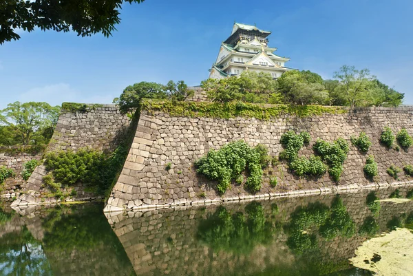 Замок в Осаці — стокове фото