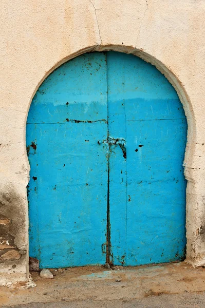 Puerta azul —  Fotos de Stock