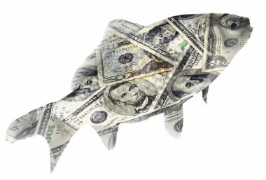 Dollar Fish clipart