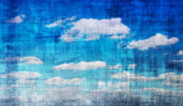 Blå himmel vintage — Stockfoto