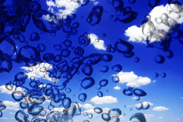 天空和泡沫 — 图库照片