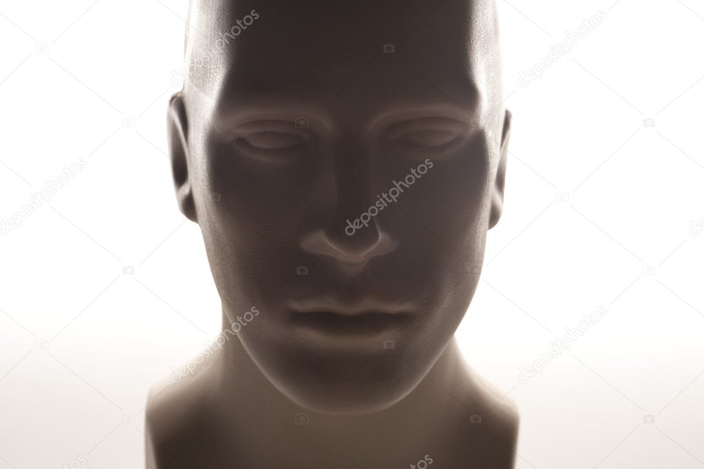 Face of mannequin