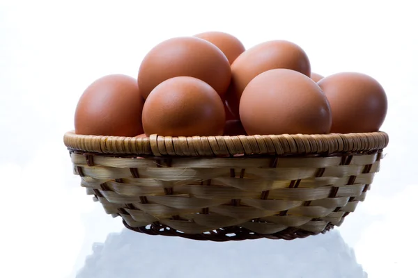 stock image Eggs in the basket