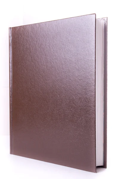 Brown blank book — Stock Photo, Image