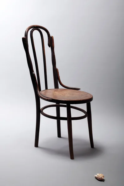 Fából készült szék Stock Kép