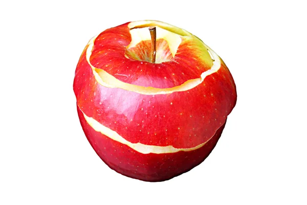 A peeled apple — Stock Photo, Image