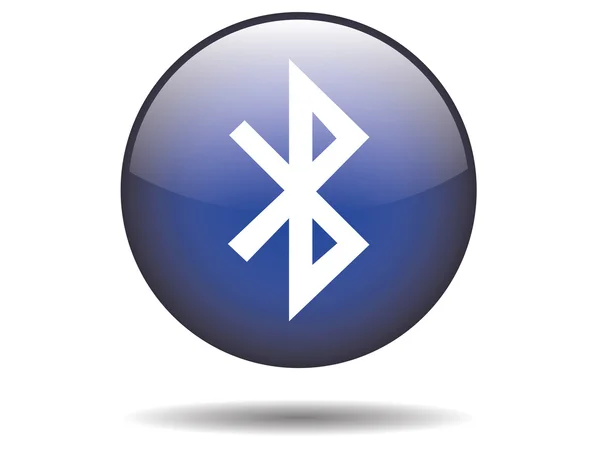 Ikona Bluetooth — Wektor stockowy