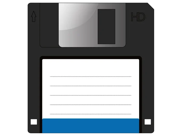 Floppy disk — Stockový vektor