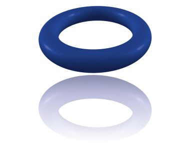 Blue ring clipart