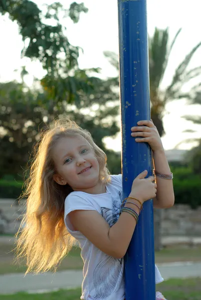 Sorriso menina — Fotografia de Stock