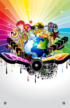 Music Event Background clipart