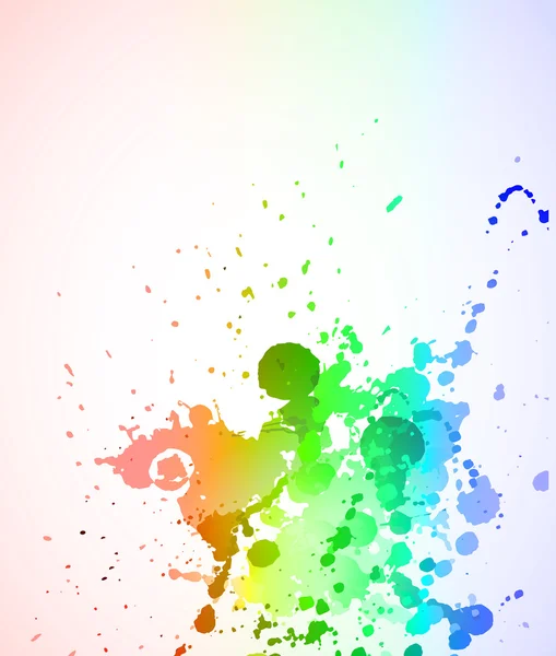 Vloeibare kleurrijke abstracte achtergrond voor zakelijke folders — Stockvector