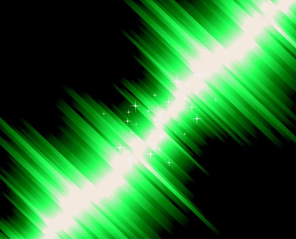 カラフルなグラデーションと繊細な星マジック ライト — ストックベクタ