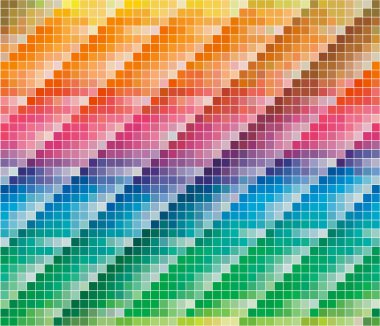 CMYK colours palette for Abstract Background clipart