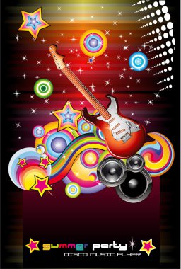 Musical Dance Background clipart