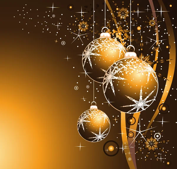 Fond de Noël coloré — Image vectorielle